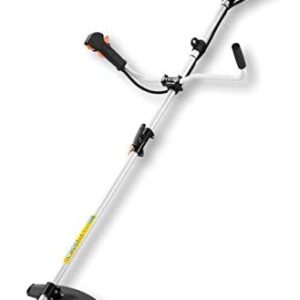 FUXTEC Benzin Motorsense FX-4MS142, leistungsstarker 4-Takt-Rasentrimmer mit 320 mm Schnittkreis für effiziente Gartenpf