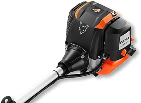 FUXTEC Benzin Motorsense FX-4MS142, leistungsstarker 4-Takt-Rasentrimmer mit 320 mm Schnittkreis für effiziente Gartenpf