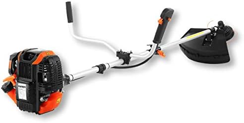 FUXTEC Benzin Motorsense FX-4MS142, leistungsstarker 4-Takt-Rasentrimmer mit 320 mm Schnittkreis für effiziente Gartenpf