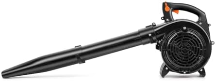 FUXTEC Benzin Laubbläser FX-LB126ECO – kraftvoller 2-Takt Motor für müheloses Laubblasen im Garten