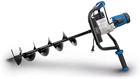Scheppach Elektro Erdbohrer EEB1500 – Handlicher Gartenbohrer mit 1200W Leistung für abgasfreie 150mm Bohrlöcher