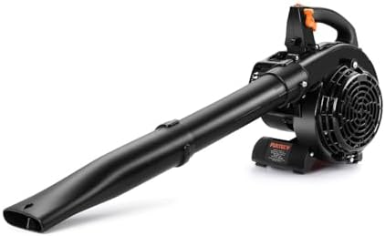 FUXTEC Benzin Laubbläser FX-LB126ECO – kraftvoller 2-Takt Motor für müheloses Laubblasen im Garten