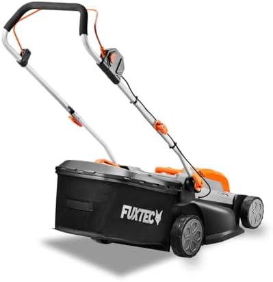 FUXTEC Akku Rasenmäher 40V 43cm mit variabler Schnitthöhe – kabellos für Ihren gepflegten Garten!