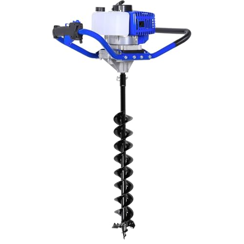 Erdbohrer von – 120mm Gartenbohrer mit Sicherungsbolzen für effiziente Aushubarbeiten