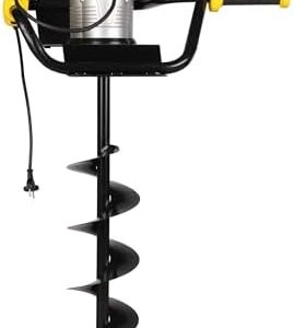 TEXAS Elektrischer Erdlocher EA1200 – Leistungsstarker Gartenbohrer mit 150mm Bohrer für einfache Pflanzarbeiten, 1200W,