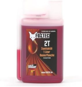 FUXTEC 1 Liter 2-Takt Öl in Dosierflasche – für Benzin Motorsense & Kettensäge, MADE IN GERMANY