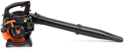 FUXTEC Benzin Laubbläser FX-LB126ECO – kraftvoller 2-Takt Motor für müheloses Laubblasen im Garten