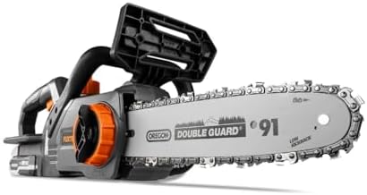 FUXTEC Akku Kettensäge 20V FX-E1KS20 – 10" Schwert für Garten- und Holzarbeiten, 5 m/s Kettengeschwindigkeit