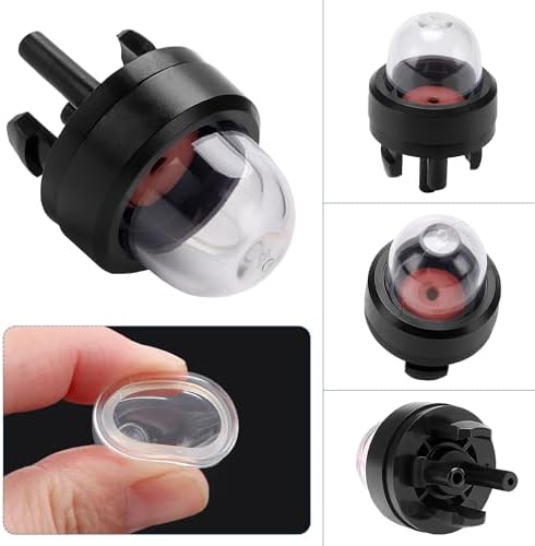 VooGenzek 2 Stück Universal Benzinfilter Kit für Freischneider, Trimmer und Mäher – Robuste Kraftstoffleitung mit Dichtu