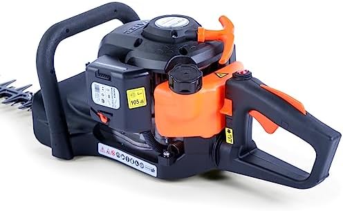 Fuxtec Benzin Heckenschere FX-MH126 - 60 cm Schwert, 2-Takt Motor, verstellbarer Griff für präzise Gartenpflege