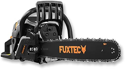 FUXTEC Benzin Kettensäge FX-KS262 – 2,85 kW Motorsäge mit EASY-Start für einfache Holzarbeiten im Garten