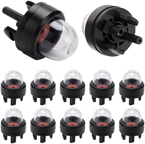 VooGenzek 2 Stück Universal Benzinfilter Kit für Freischneider, Trimmer und Mäher – Robuste Kraftstoffleitung mit Dichtu