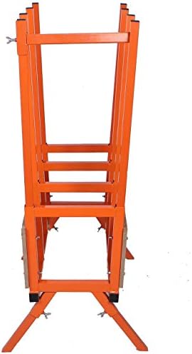 FUXTEC Sägebock FX-SH|0 - Stabiler Metall Sägebock für Kettensägen, ideal für Brennholz im Garten