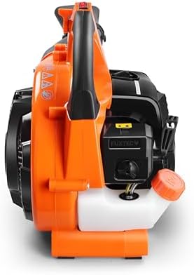 FUXTEC Benzin Laubbläser 2in1 FX-LB126 – Leistungsstarker 2-Takt Motor für Gartenarbeit – Blasgeschwindigkeit 71 m/s