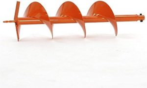 FUXTEC Erdbohrer 250 mm – Hochleistungsbohrer mit 20 mm Schaftaufnahme für Gartenarbeiten