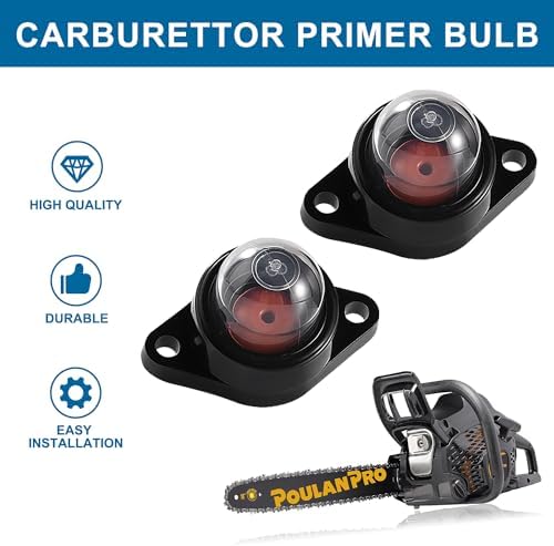 VooGenzek 2 Stück Universal Benzinfilter Kit für Freischneider, Trimmer und Mäher – Robuste Kraftstoffleitung mit Dichtu