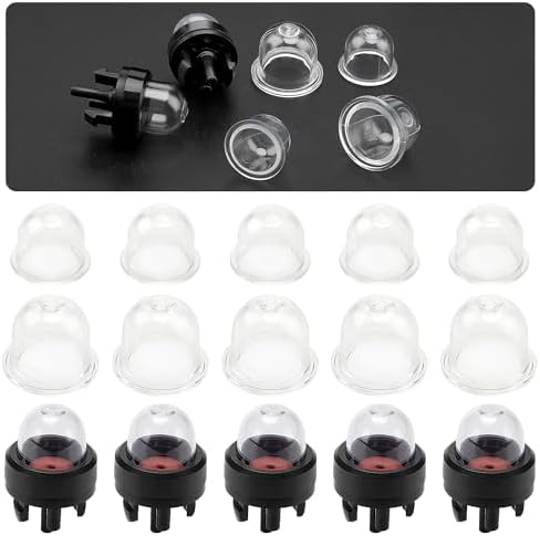 VooGenzek 2 Stück Universal Benzinfilter Kit für Freischneider, Trimmer und Mäher – Robuste Kraftstoffleitung mit Dichtu