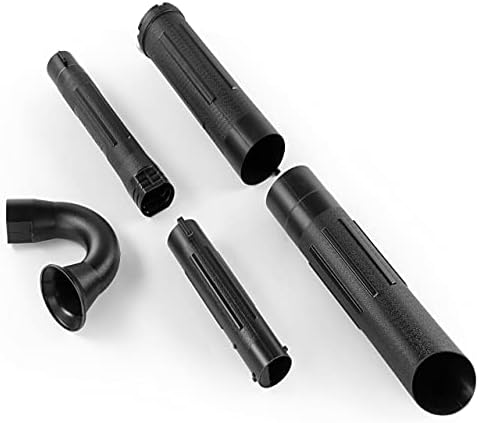 FUXTEC Profi Benzin Laubsauger FX-LBS126P – Leistungsstarker Laubbläser & Häcksler für Ihren Garten – 60L Fangsack & Ant