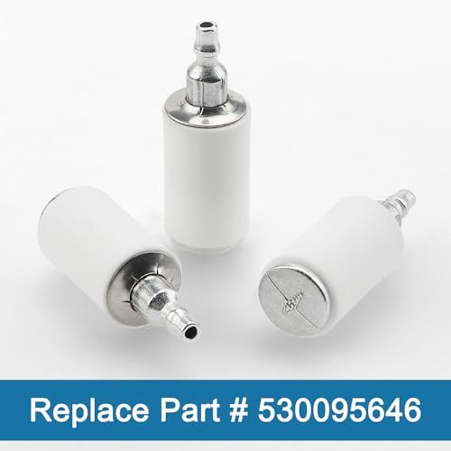 VooGenzek 2 Stück Universal Benzinfilter Kit für Freischneider, Trimmer und Mäher – Robuste Kraftstoffleitung mit Dichtu