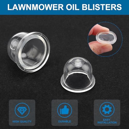 VooGenzek 2 Stück Universal Benzinfilter Kit für Freischneider, Trimmer und Mäher – Robuste Kraftstoffleitung mit Dichtu