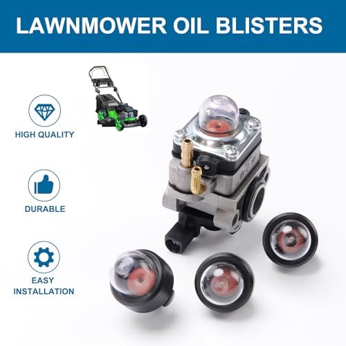 VooGenzek 2 Stück Universal Benzinfilter Kit für Freischneider, Trimmer und Mäher – Robuste Kraftstoffleitung mit Dichtu