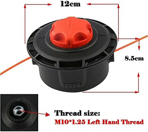 FUXTEC Schnurspule Doppelfadenkopf – Robustes Zubehör für effizientes Rasenmähen im Garten