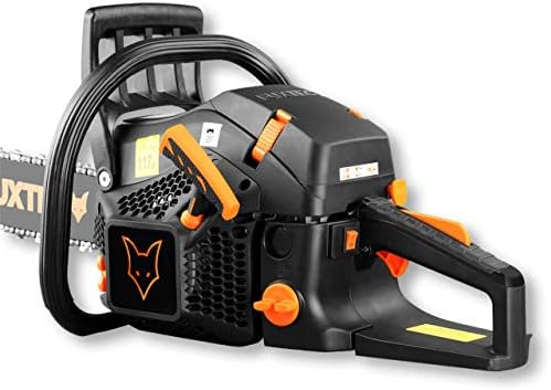 FUXTEC Benzin Kettensäge FX-KS262 – 2,85 kW Motorsäge mit EASY-Start für einfache Holzarbeiten im Garten
