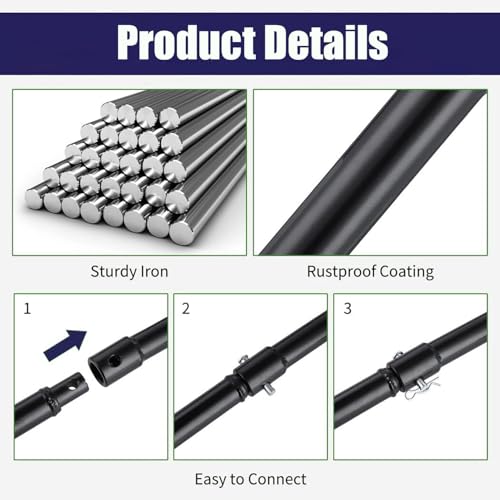 Erdbohrer von – 120mm Gartenbohrer mit Sicherungsbolzen für effiziente Aushubarbeiten