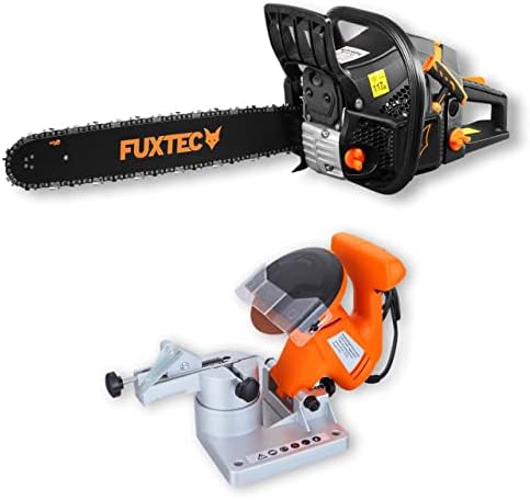 FUXTEC Benzin Kettensäge FX-KS262 – 2,85 kW Motorsäge mit EASY-Start für einfache Holzarbeiten im Garten