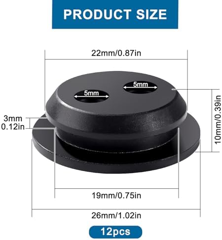 VooGenzek 2 Stück Universal Benzinfilter Kit für Freischneider, Trimmer und Mäher – Robuste Kraftstoffleitung mit Dichtu