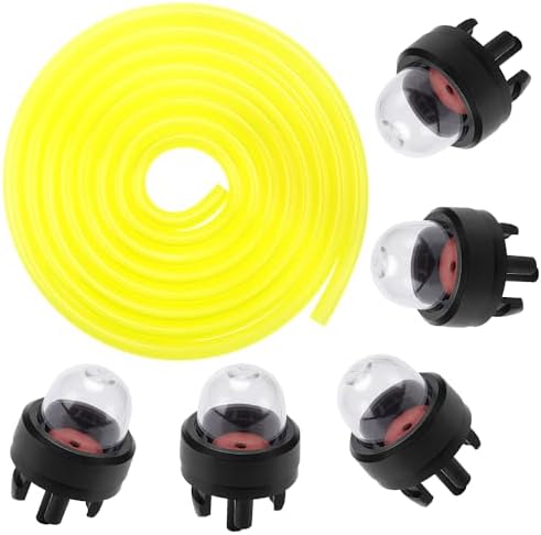 VooGenzek 2 Stück Universal Benzinfilter Kit für Freischneider, Trimmer und Mäher – Robuste Kraftstoffleitung mit Dichtu