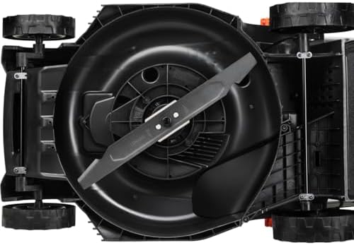 FUXTEC 40V Akku Rasenmäher E2RM37 – 37cm Schnittbreite, kabellos & variabel einstellbare Schnitthöhe für einen perfekten