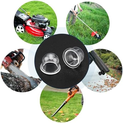 VooGenzek 2 Stück Universal Benzinfilter Kit für Freischneider, Trimmer und Mäher – Robuste Kraftstoffleitung mit Dichtu