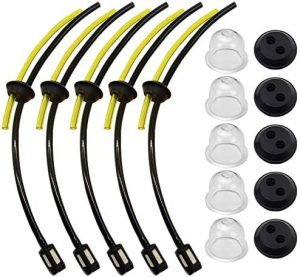 Timbertech Benzinfilter Kit (5 Stück) - Hochwertige Dichtungen für Motorsense & Erdbohrer Zubehör