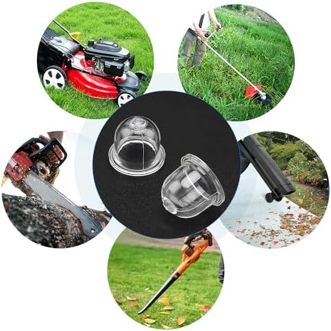 VooGenzek 2 Stück Universal Benzinfilter Kit für Freischneider, Trimmer und Mäher – Robuste Kraftstoffleitung mit Dichtu