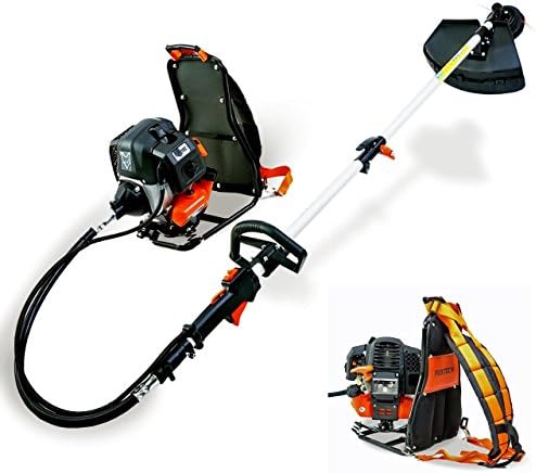 FUXTEC FX-MS152T Benzin Motorsense 2in1 Multitool - 52cc, 3 PS mit Rucksack für müheloses Trimmen!